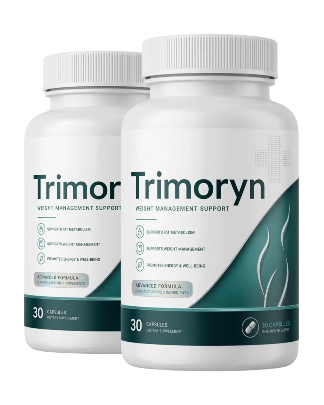 Two bottles of Trimoryn dietary supplement